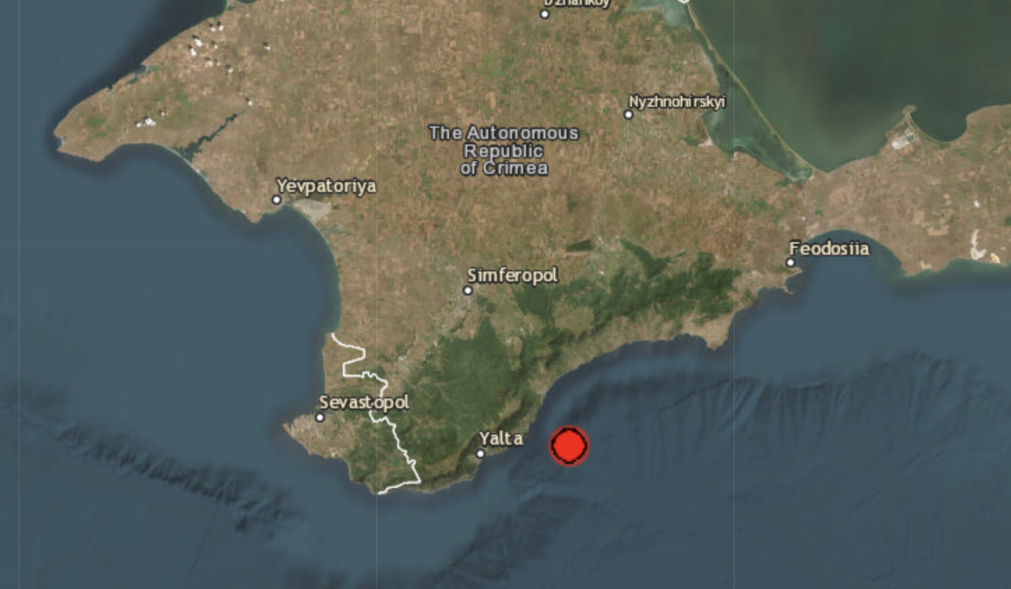 У тимчасово окупованому Криму стався землетрус